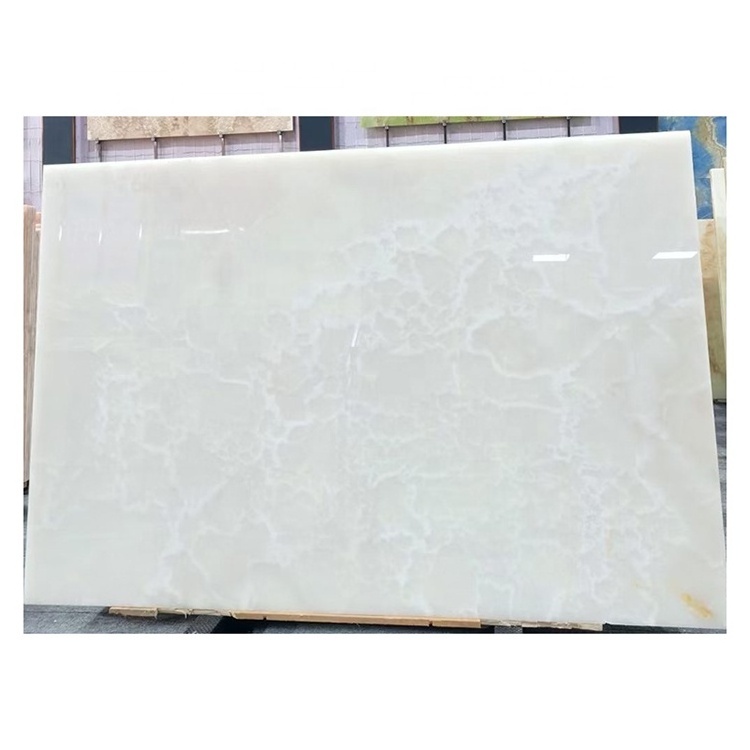 Good price backlight jade stone white onyx marble slab for interior decoration