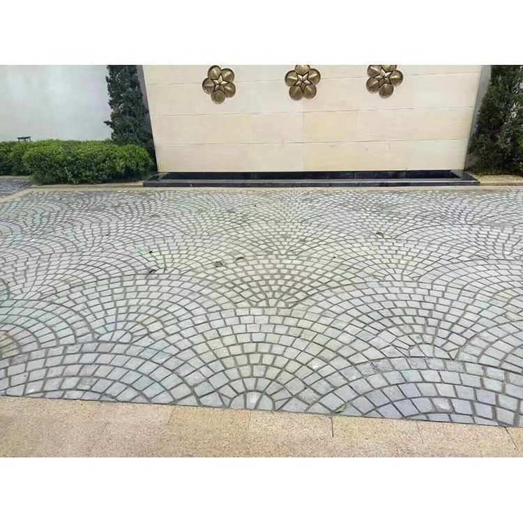 Wholesale price outdoor patio block cobblestone granite stone paver