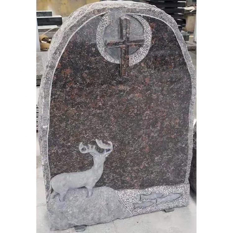 Granite custom upright flat engraving cemetery memorial tombstone monuments headstones for graves