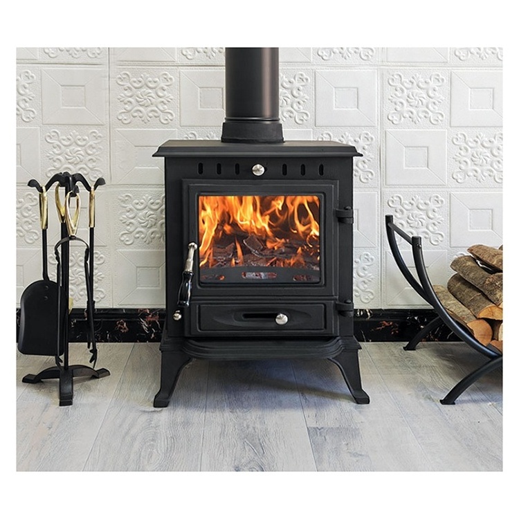 Hot sale indoor heating iron wood burning stove fireplace for living room