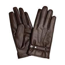 Wholesale price High quality Women Men Warm Winter Dressing Genuine Leather Glove Double Face Leather Glove