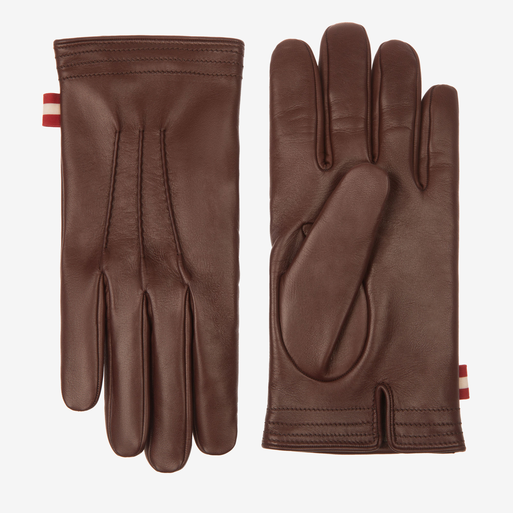 Wholesale price High quality Women Men Warm Winter Dressing Genuine Leather Glove Double Face Leather Glove