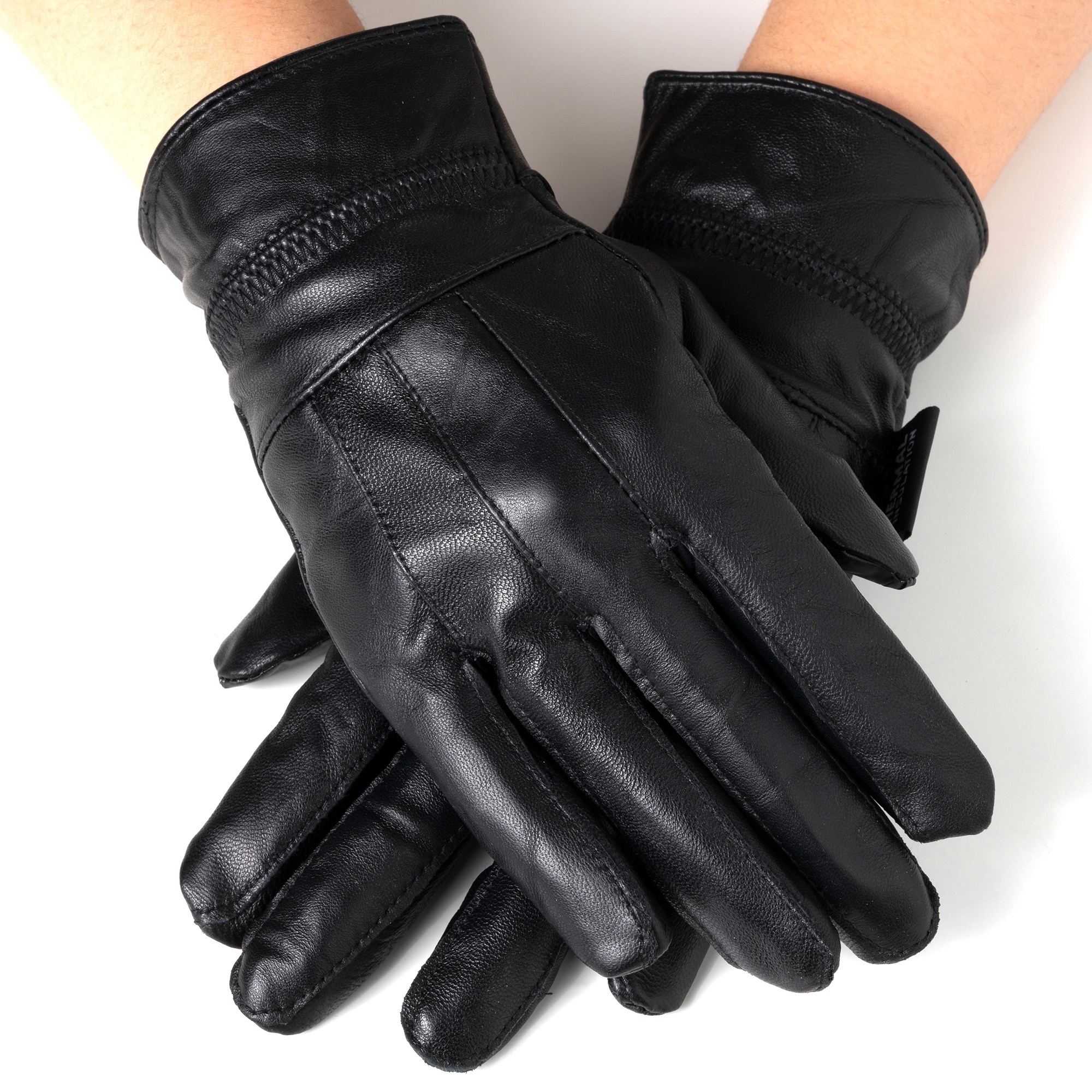 touch screen leather driving gloves ,ladies men winter warm touch screen leather driving gloves