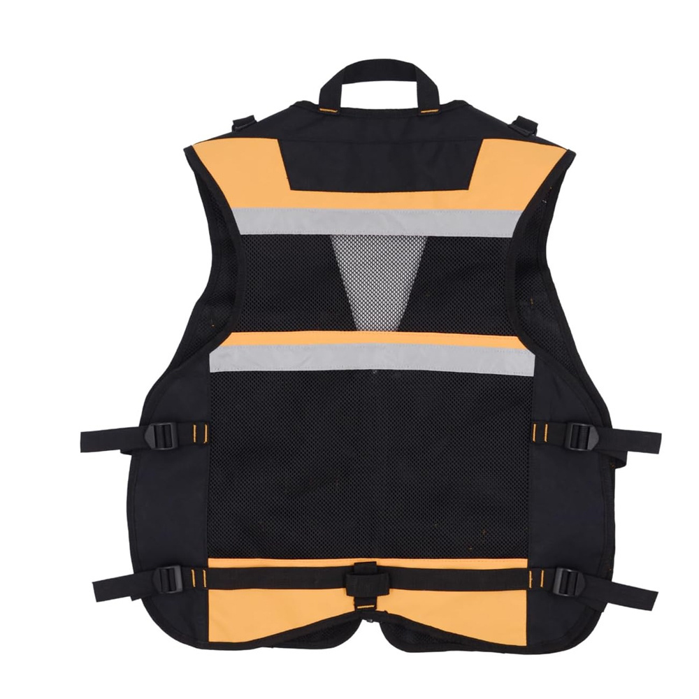 High Visibility Reflective Safety Vests Traffic Construction Vest With Functional Pockets Security Jacket