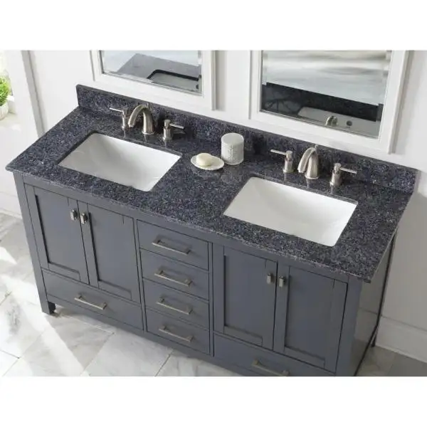 Factory Price  Labrador Blue Pearl Granite Norway  Blue Granite Stone Polished Slabs Tiles Countertop