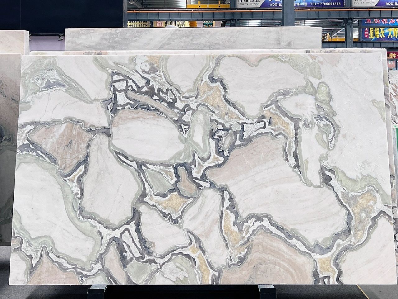 Natural Luxury Marble Slab Stone Kerb Stone Fence Irregular Balustrade Plinth Pier Shaft Pier Base Stair Handrail Tiles