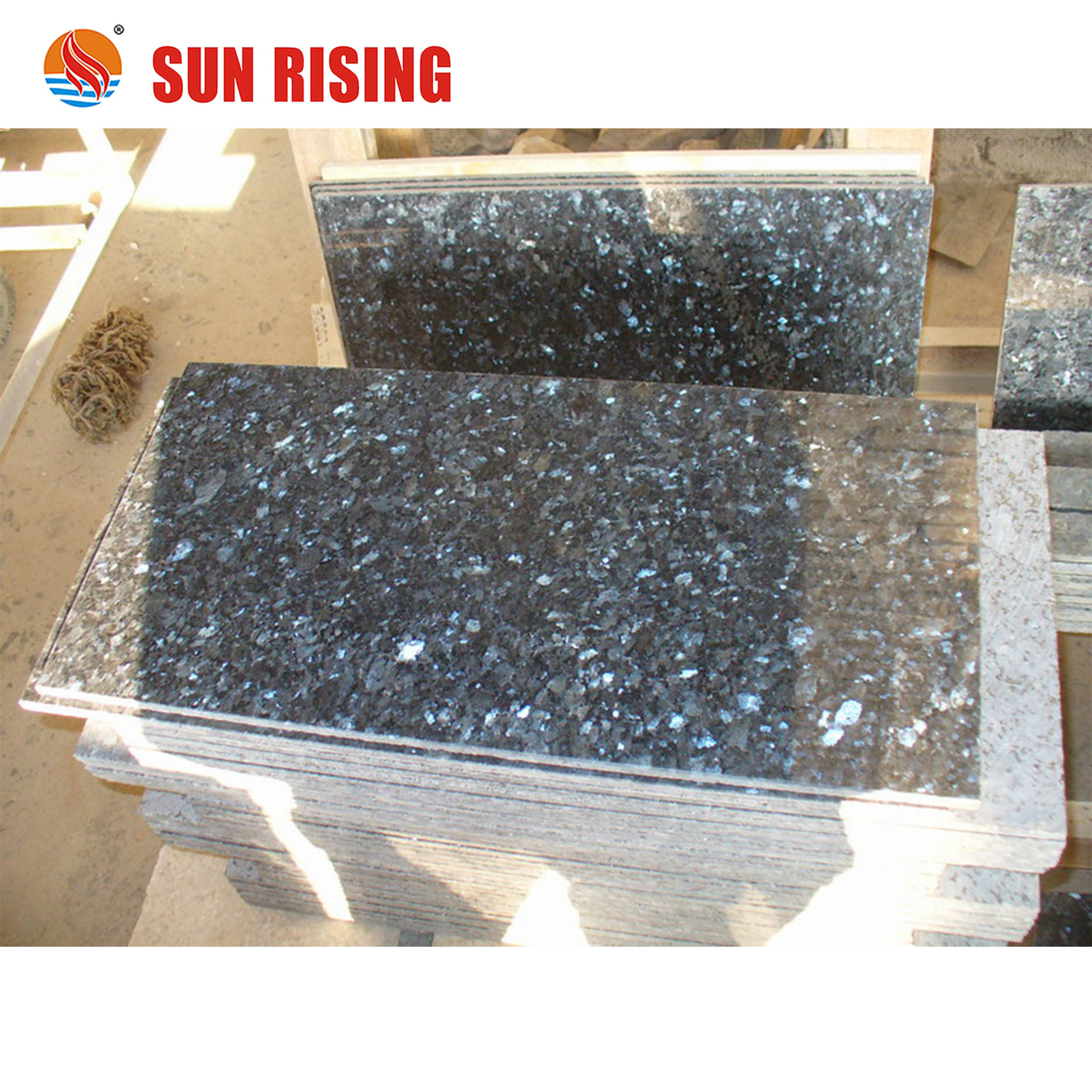 Natural stone  Blue Pearl Granite For Flooring And Wall Tile