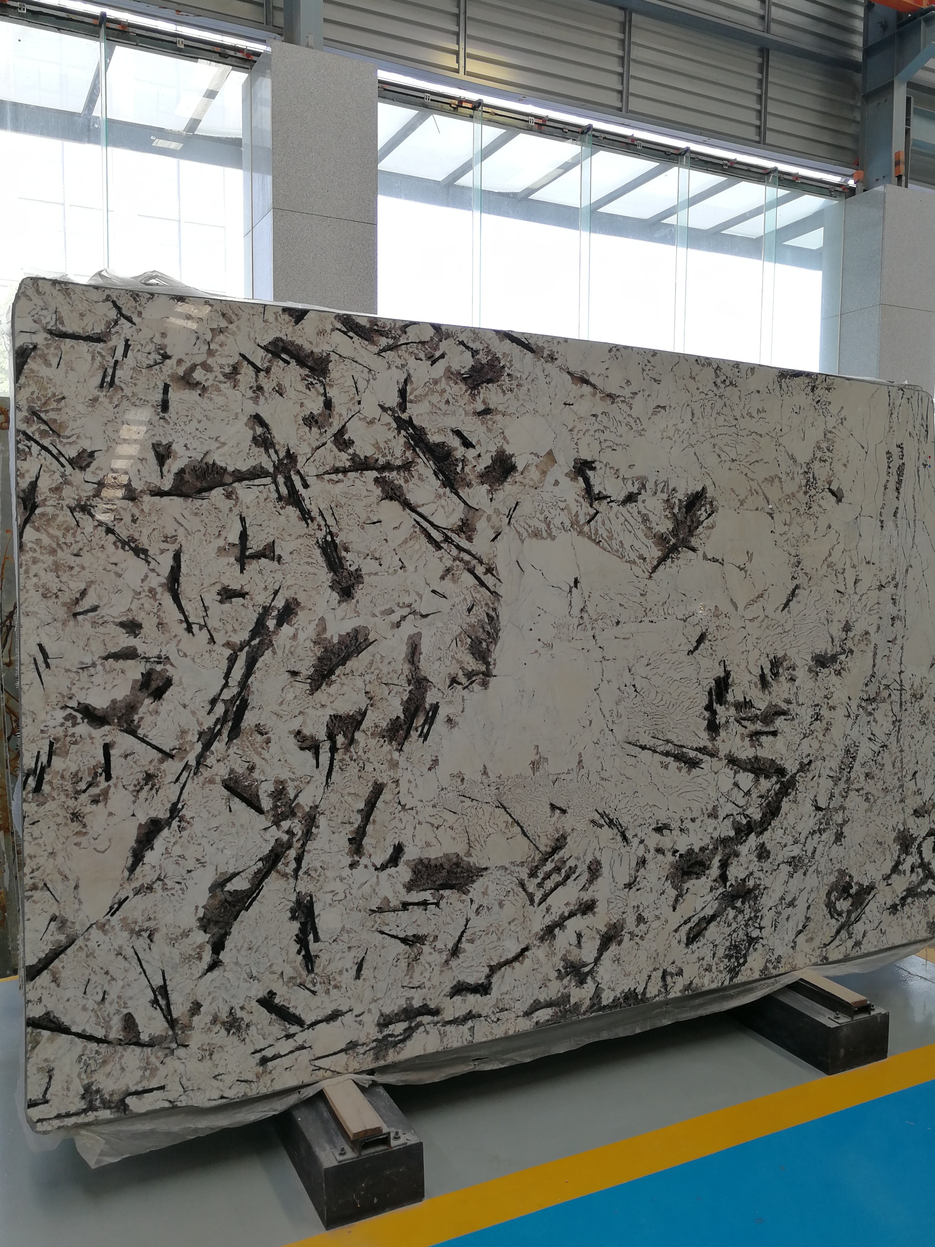 Wholesale Price Snow White Marble Slab Patagonia Marble Slab Tile Natural Luxury Stone Brazilian Snow Fox Marble