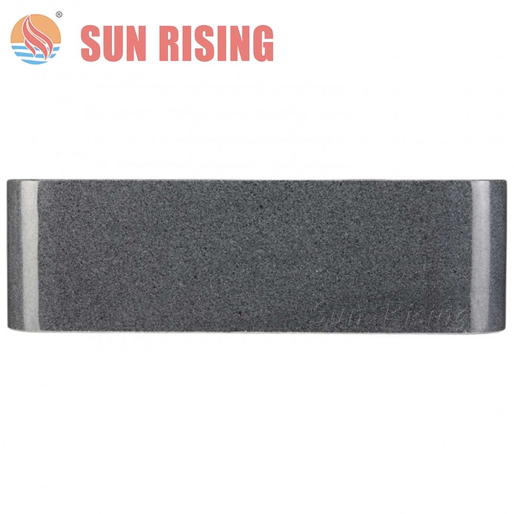 Hot sales Padang Grey Dark Black Stone Kitchen Washing Sink Farmhouse Stone Sinks