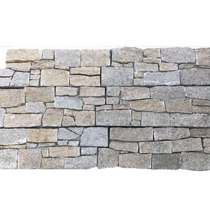 Factory Directly Yellow Color Cement  Wall Stone Panel,Concrete Ledge Stone