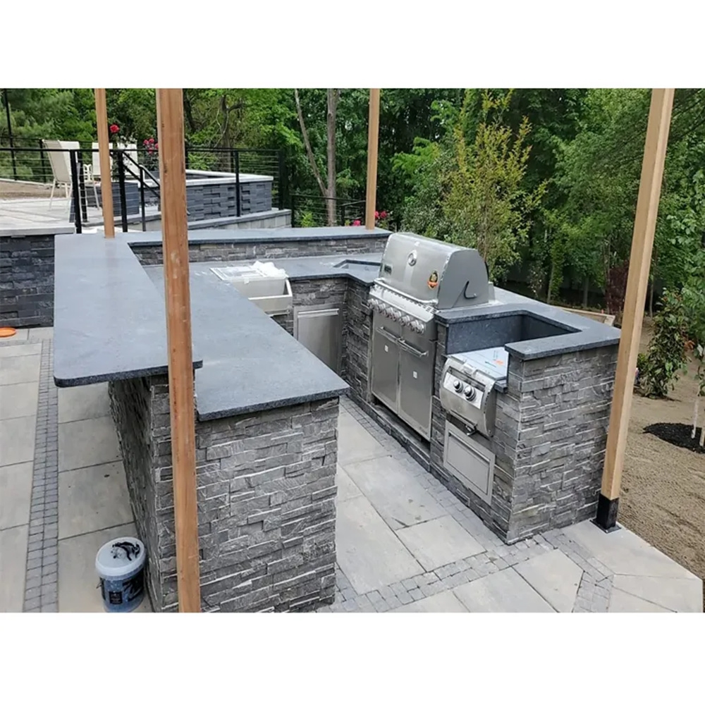 Customizted Outdoor  BBQ Stone Top  G654 Grey Granite Countertops