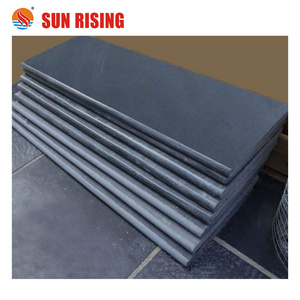 Big Stock Black Slate Stone Bullnose Edge Step For Sale