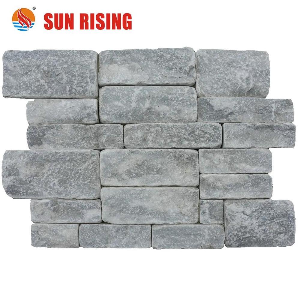 Tumbled Castle Stone Natural Limestone Ledge Stone Panel For Outdoor Wall Stone