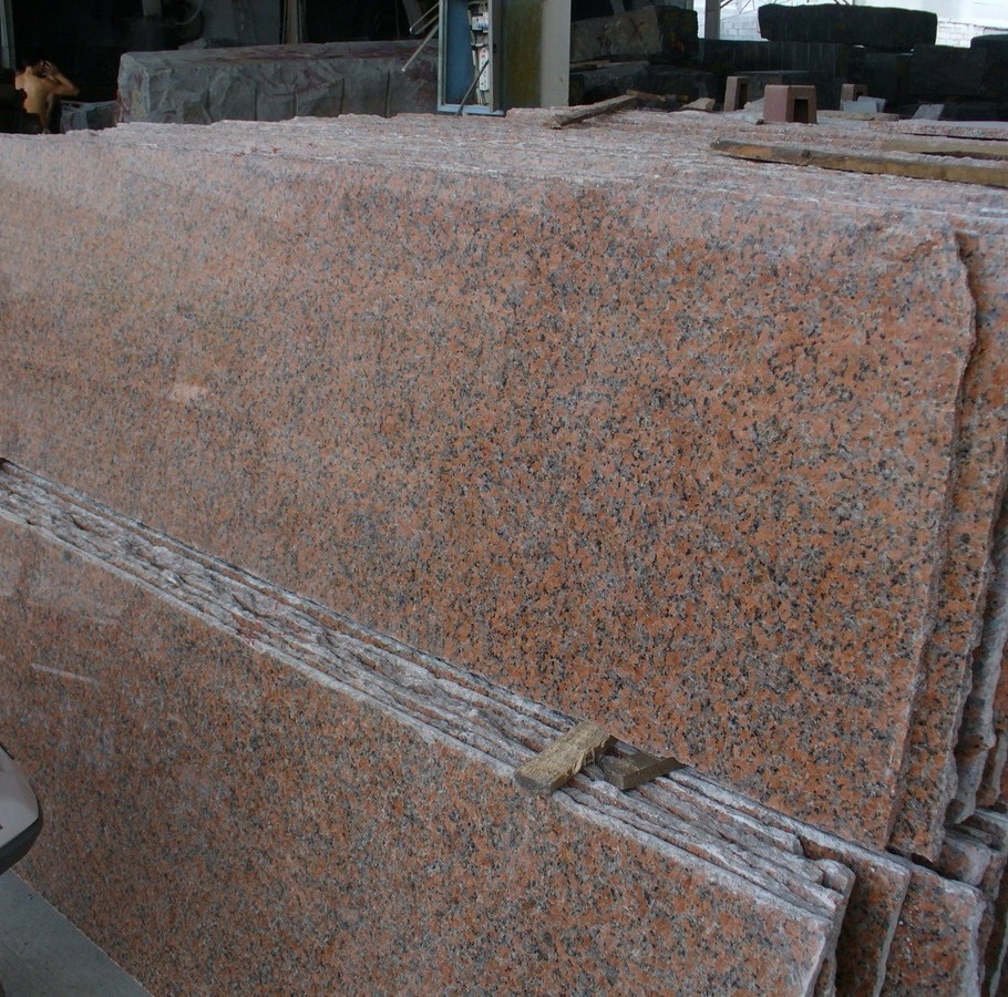 Chinese Wholesales Maple Red Slab Polish G562 Granite Slab Price