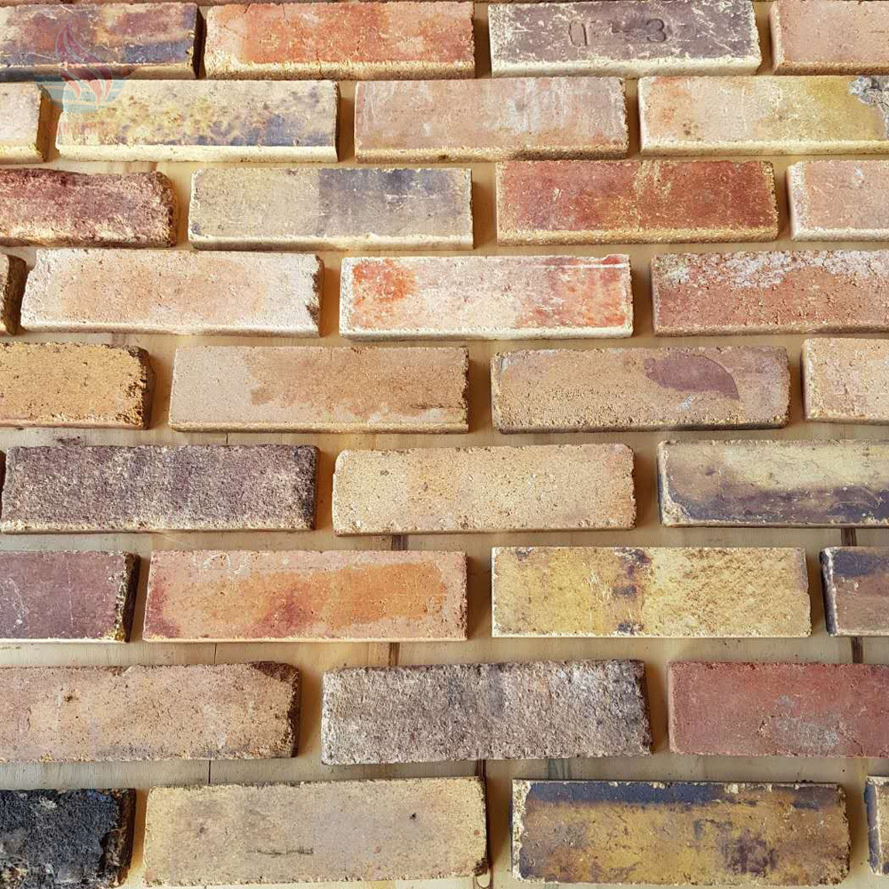 Antique Design Thin Brick Veneer Used  Fire Clay Brick for Building Wall