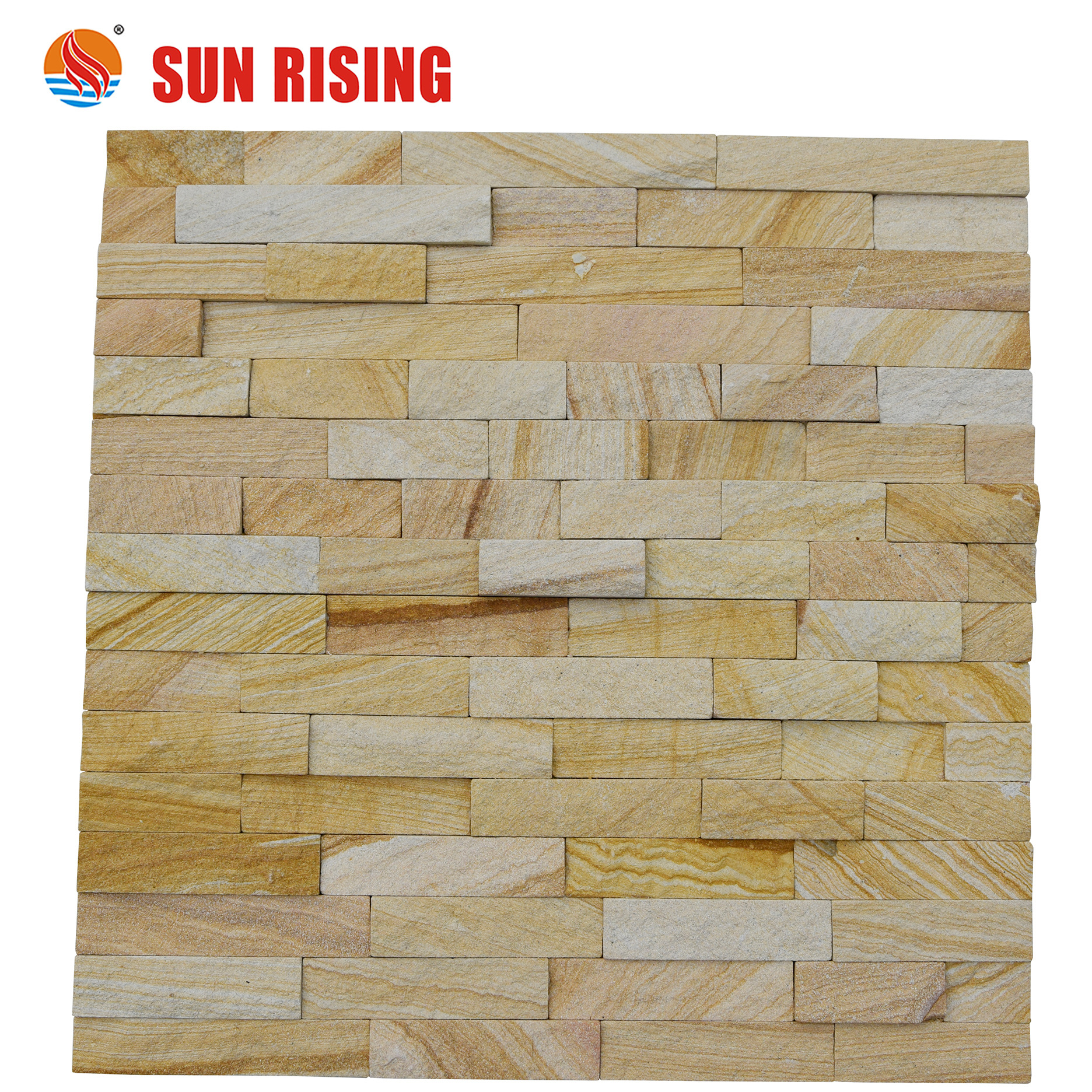 Exterior Natural Culture Stone Wall Cladding ,Sandstone Ledgestone Panels for sales