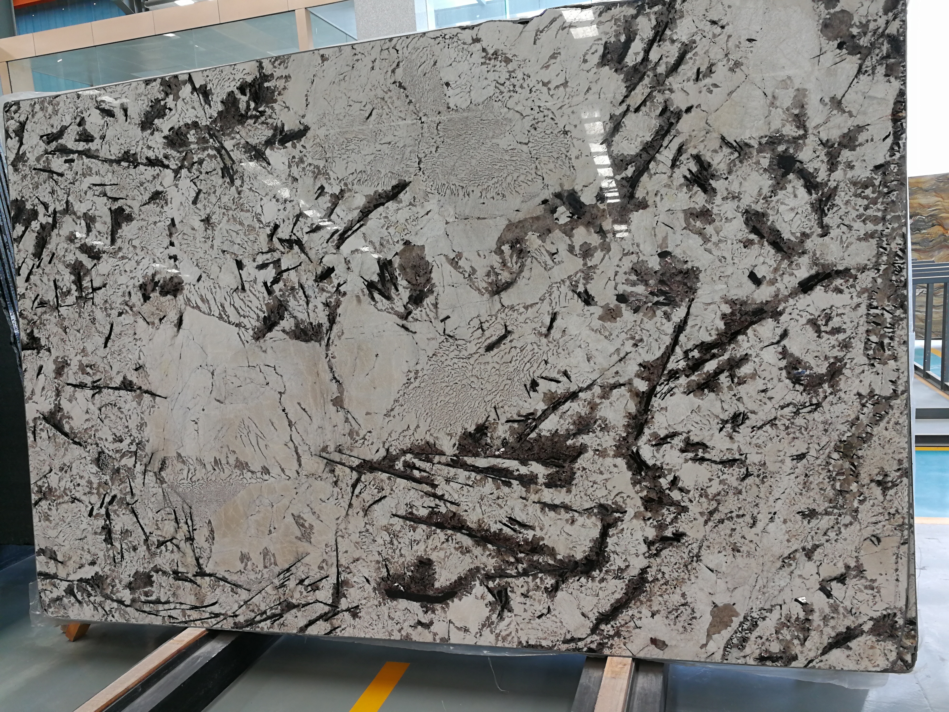 Wholesale Price Snow White Marble Slab Patagonia Marble Slab Tile Natural Luxury Stone Brazilian Snow Fox Marble