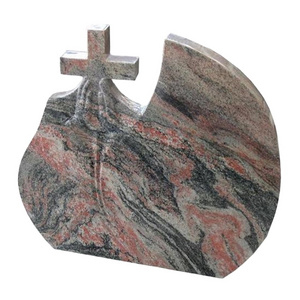 Popular Norway Style Stone Headstone Granite Tombstone