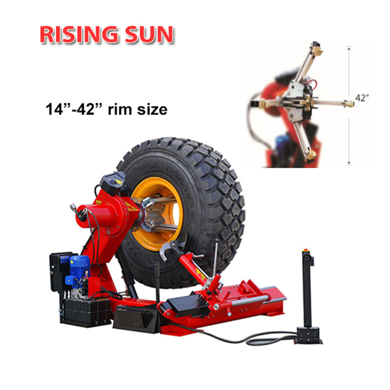 Semi Automatic Tractor Tire Changer for Garage Equipment