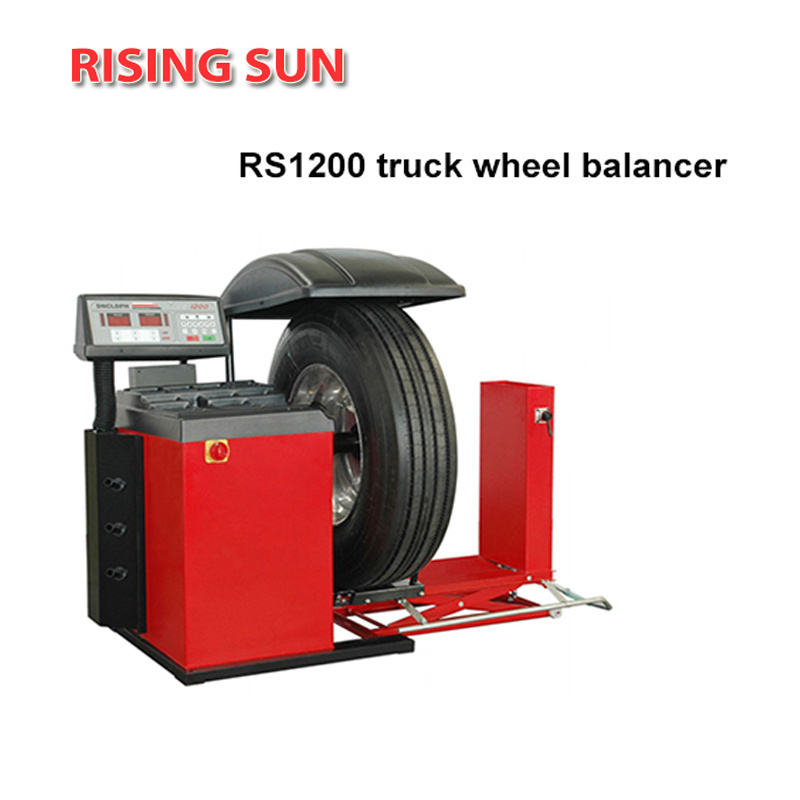 Truck Garage Equipment Heavy Tire Balance Machine Used for Sale