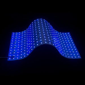 Low Voltage Lighting Flexible Led Panel Rgbw Clear Led Sheet Led Sheet Panel Light Flexible Led Light Sheet for Stone Decorating