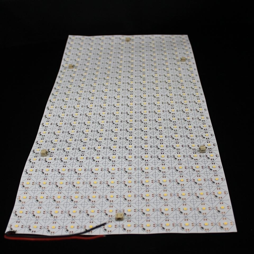 Ultra Thin 24V 288Leds/PC SMD 2835 Single Cuttable Flex Backlight Sheet Flexible LED Light Panel