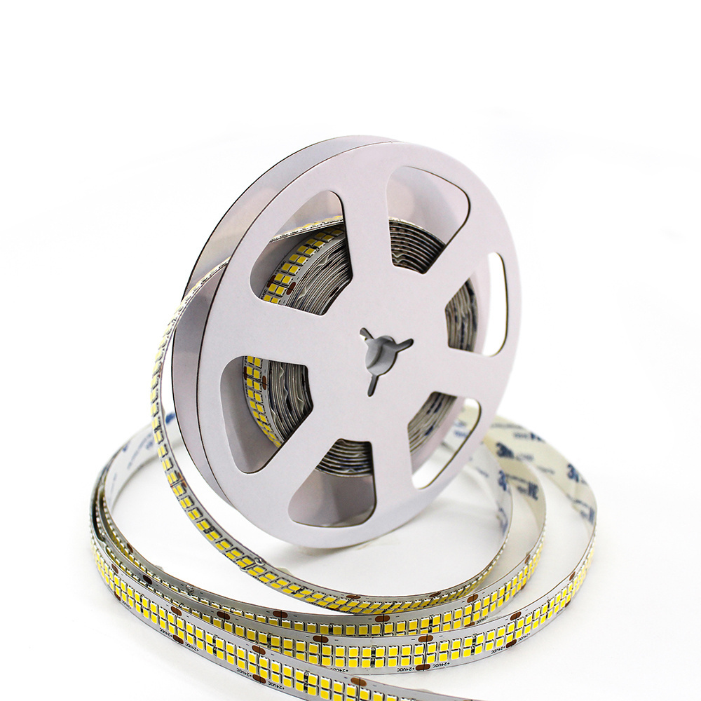 high power 40w 480led 24v 7000lm high density double row smd 2835 flexible led strip light