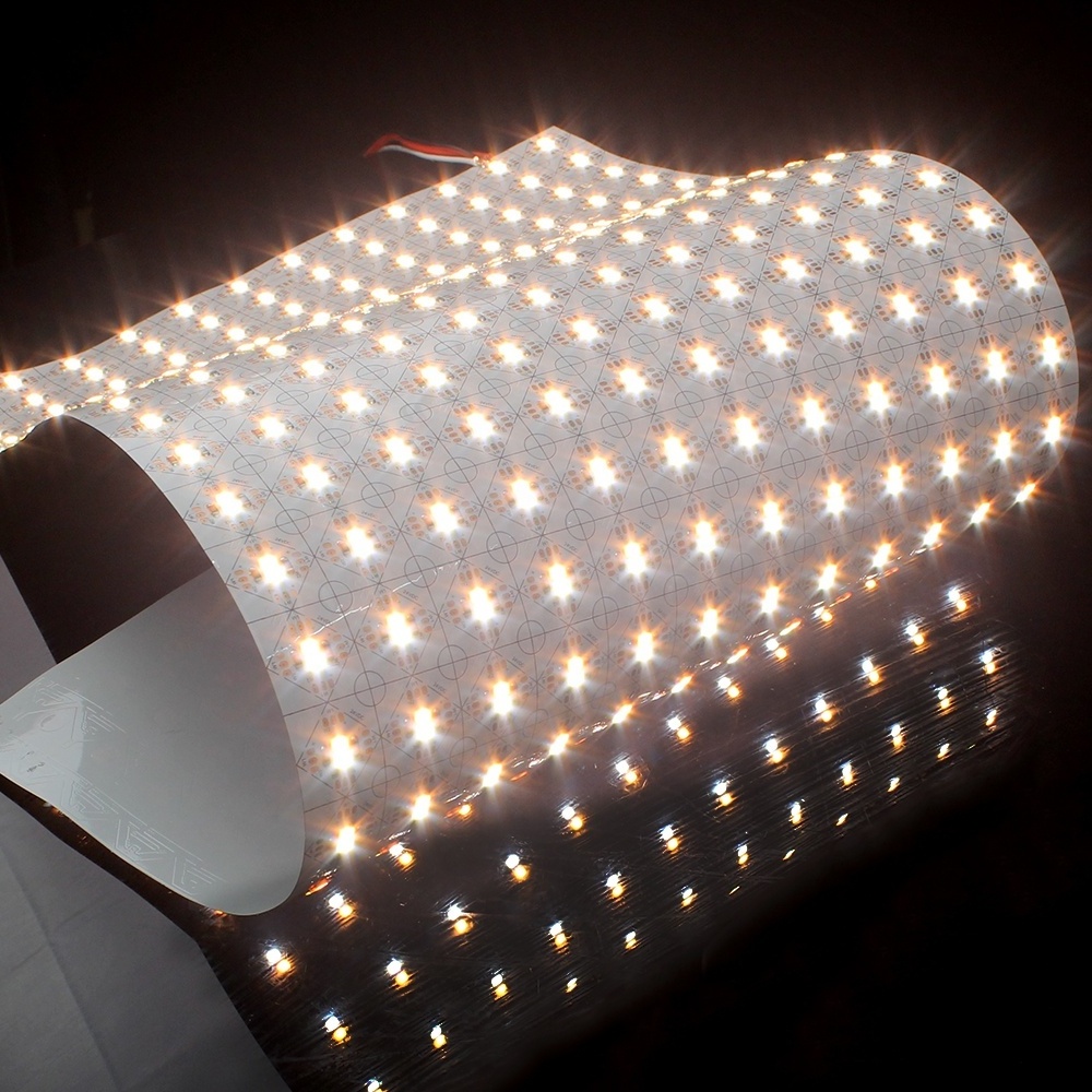 LED Factory Cuttable Paper Thin Flexibility Light DC 24V Luces Backlights Bendable Flex LED Sheet Panel