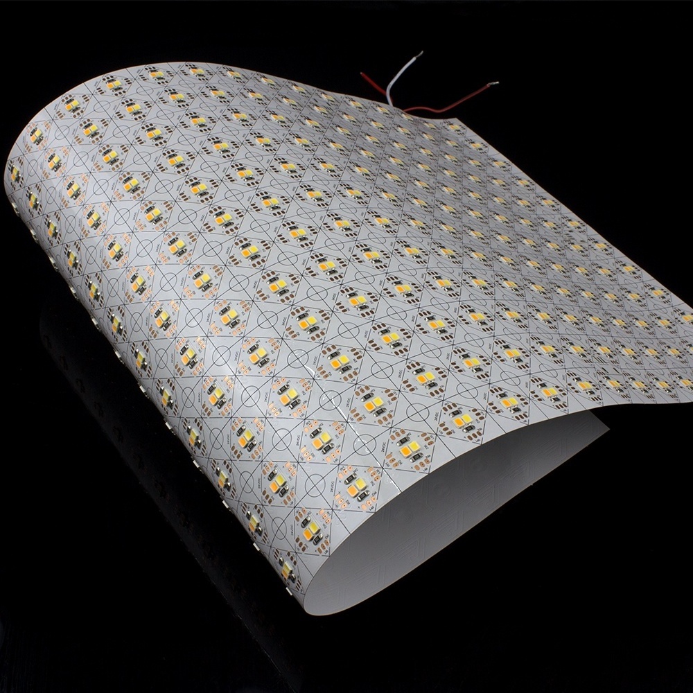 LED Factory Cuttable Paper Thin Flexibility Light DC 24V Luces Backlights Bendable Flex LED Sheet Panel