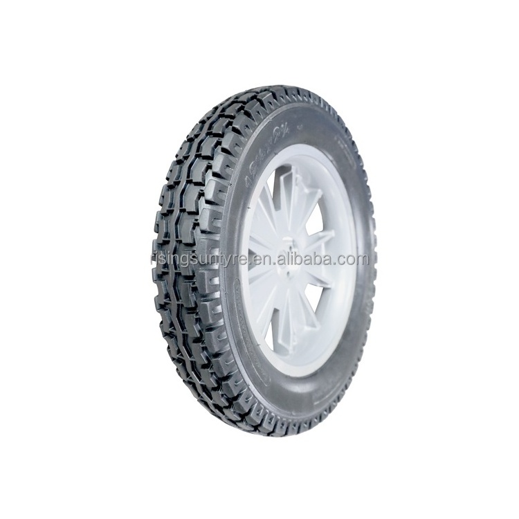 Risingsun12 1/2x2 1/4C Factory Custom Wholesale motorcycles / bike / balance / car / scooter free inflatable hollow rubber tires