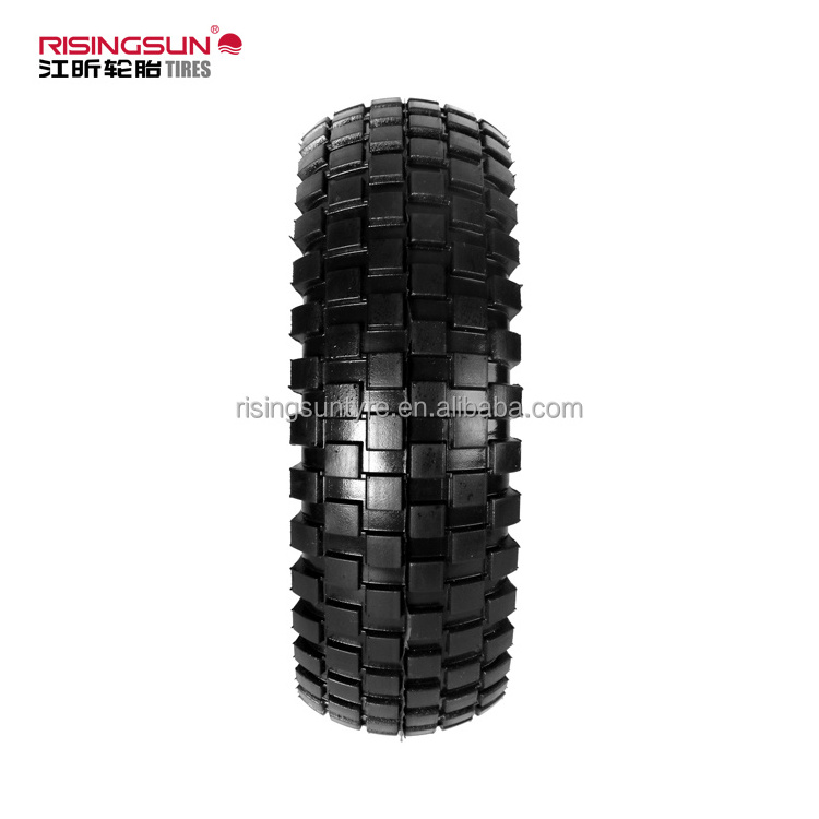 Risingsun 220x65MM Factory Custom Wholesale motorcycles / bike / balance / car / scooter free inflatable hollow rubber tires