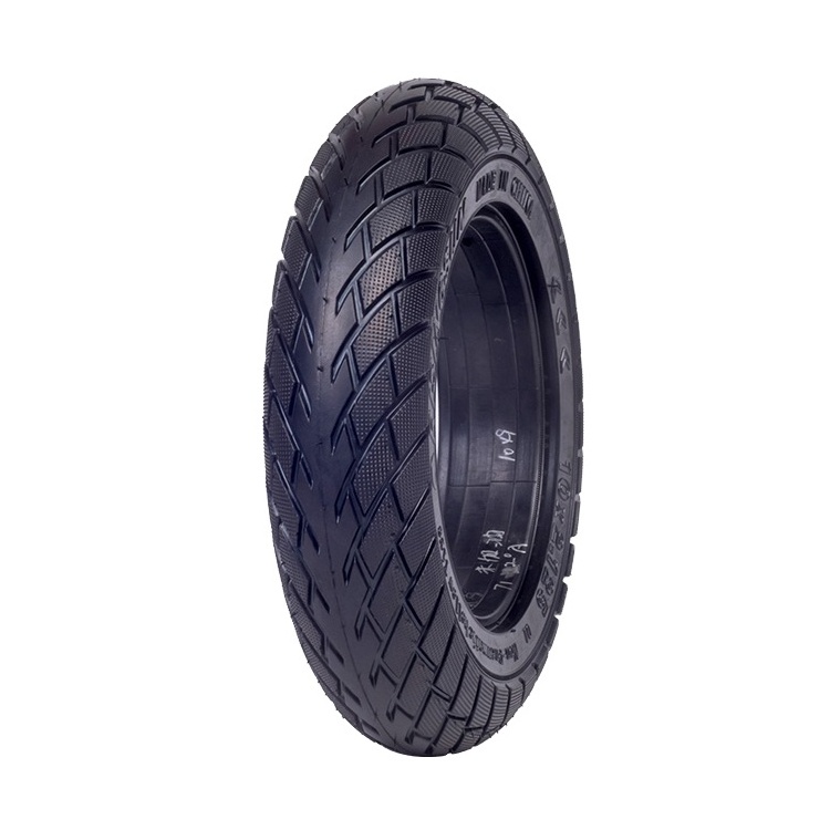 Risingsun Non-slip Solid Tires Wheels 10x2.125 Inch Airless Scooter Tires