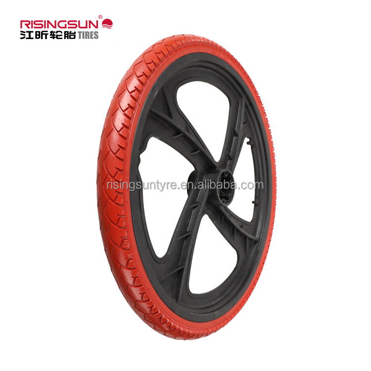 Risingsun 20x1.75 Factory Custom Wholesale motorcycles / bike / balance / car / scooter free inflatable hollow rubber tires