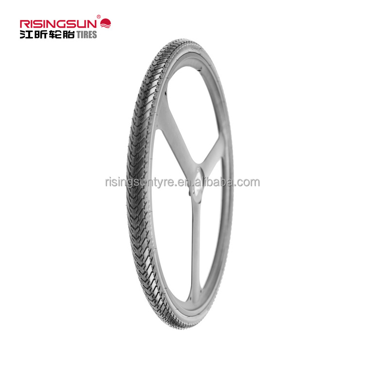 Risingsun 24x1 3/8M Factory Custom Wholesale motorcycles / bike / balance / car / scooter free inflatable hollow rubber tires