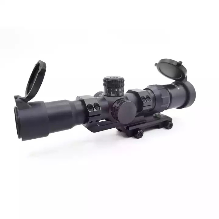 1-4X28 long distance hunting scope shockproof sight scope with ir illumination