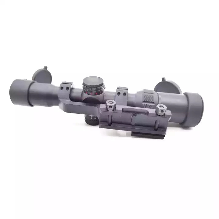 1-4X28 long distance hunting scope shockproof sight scope with ir illumination