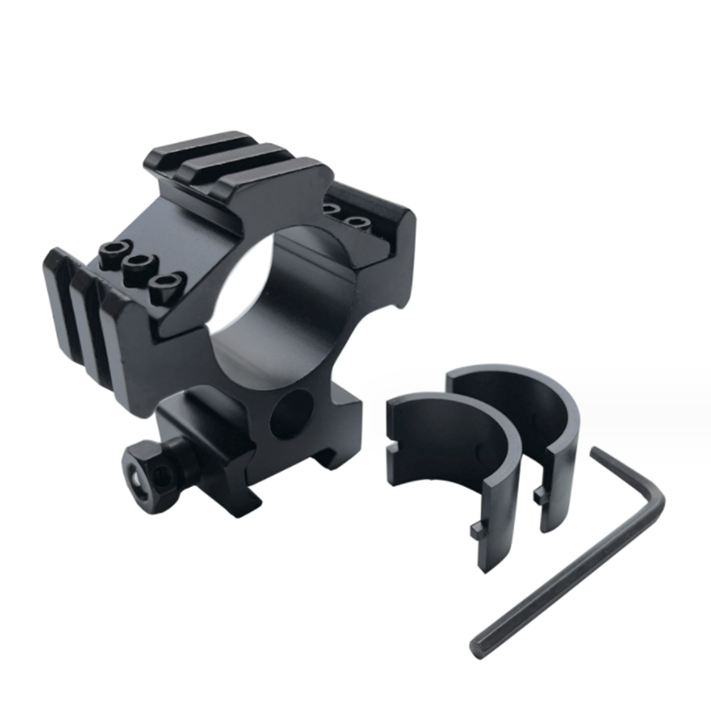 Hunting accessories 30mm flashlight bracket scope mount