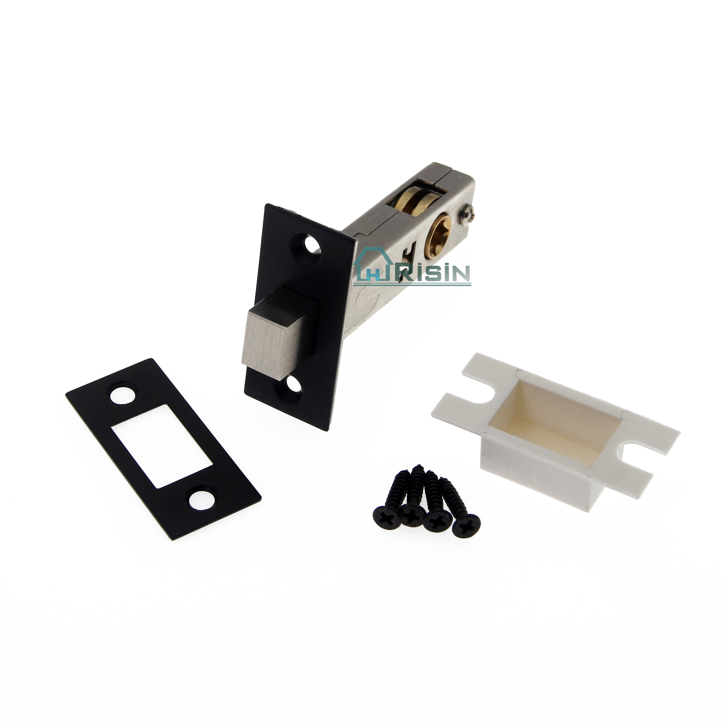 Black Stainless Steel Deadbolt Latch Lock