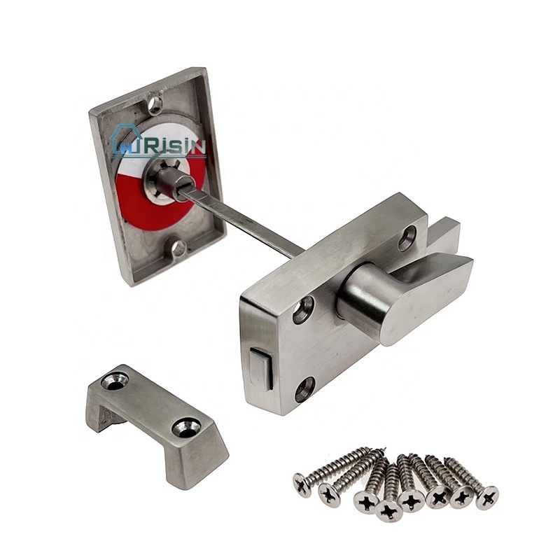 Stainless Steel Bathroom Door Indicator Lock