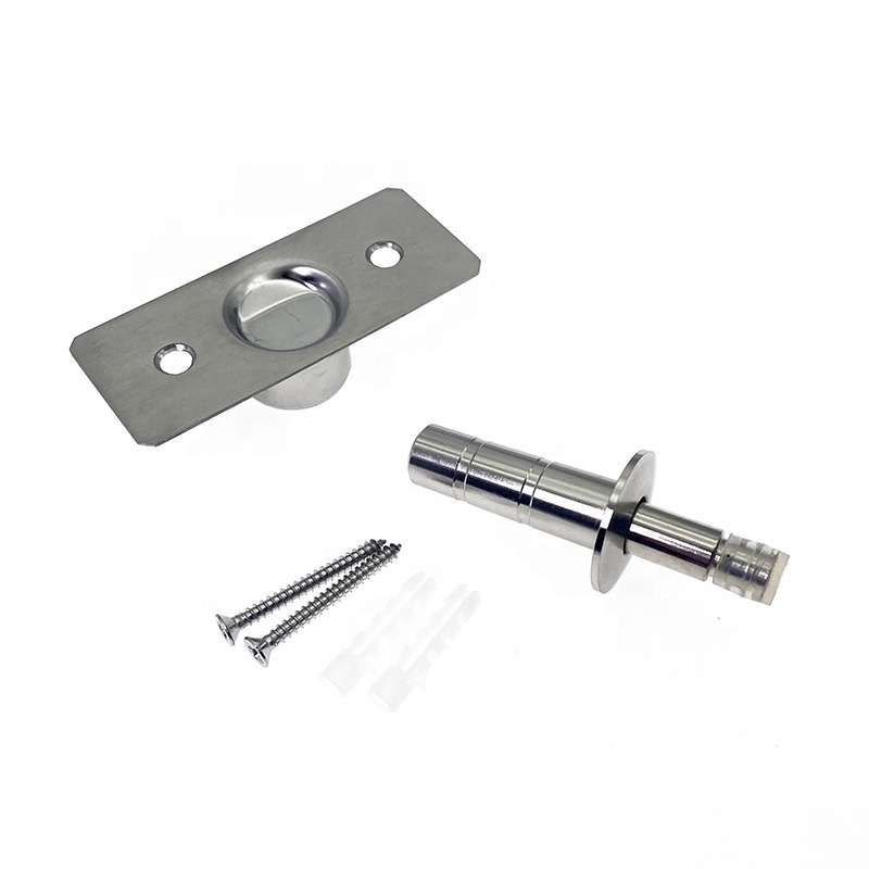 Security Quiet Door Stop Floor Mounted Concealed Hidden Magnetic