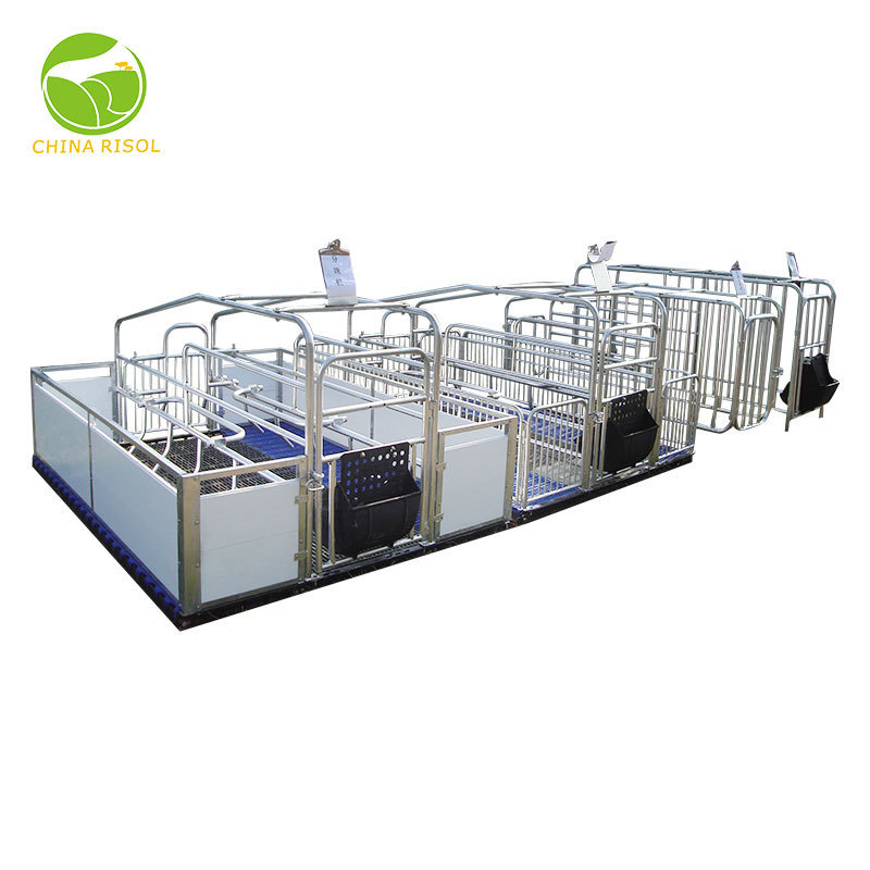 pvc fence breeding crate for pigs farrowing stall