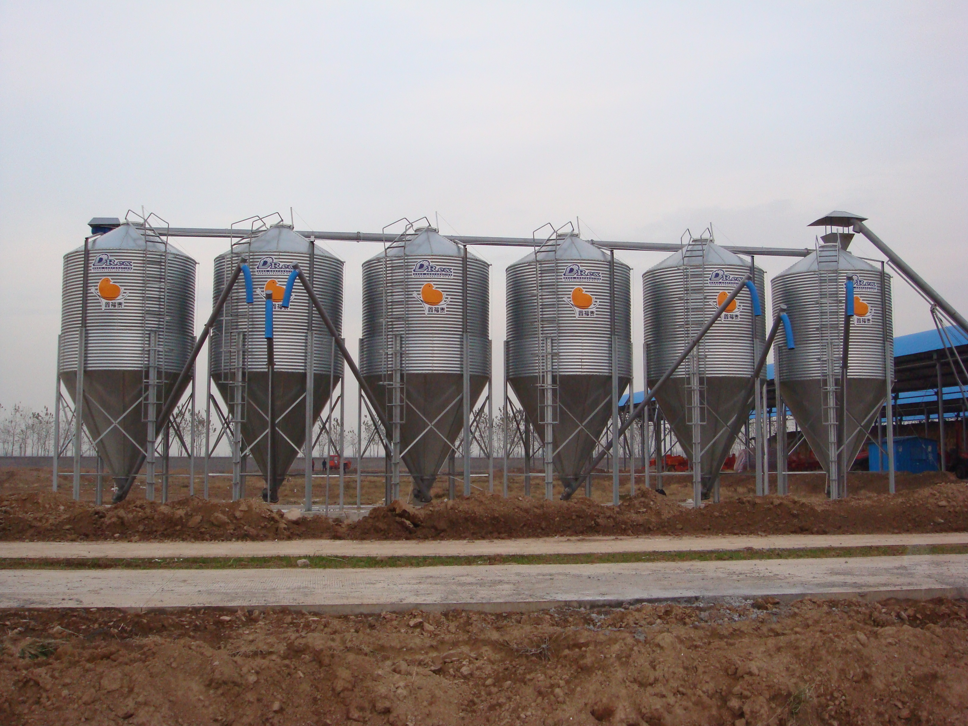 Feed Wheat Silos Grain Storage Price Mini Feed Silo for Sale