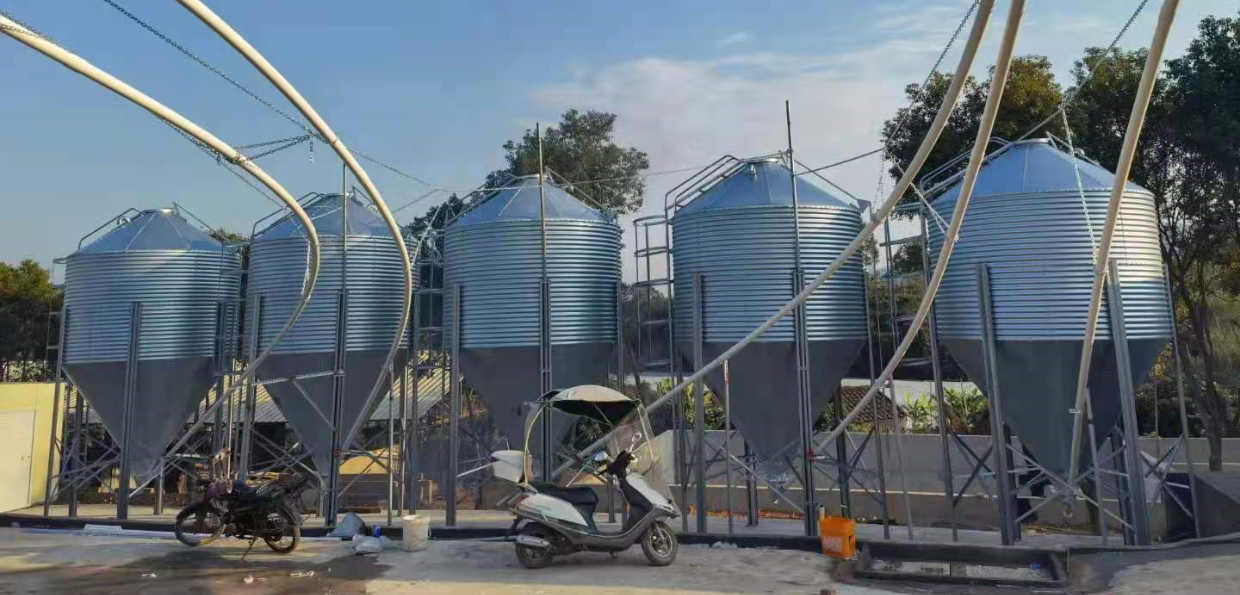 Feed Wheat Silos Grain Storage Price Mini Feed Silo for Sale