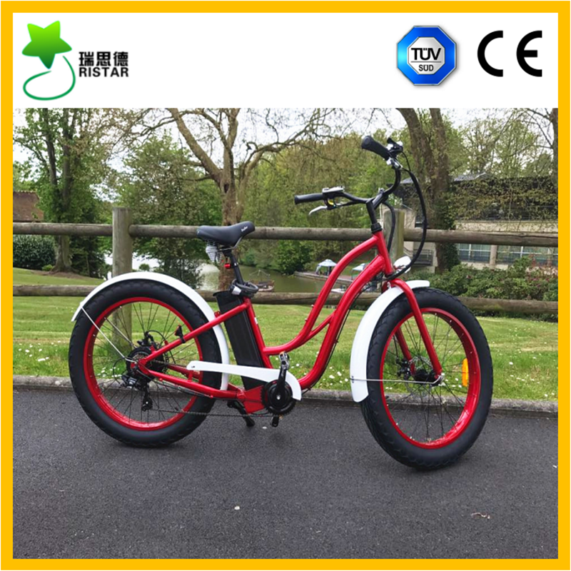 Fat Tire Electric Chopper Bicycle Electric Mountain Bike