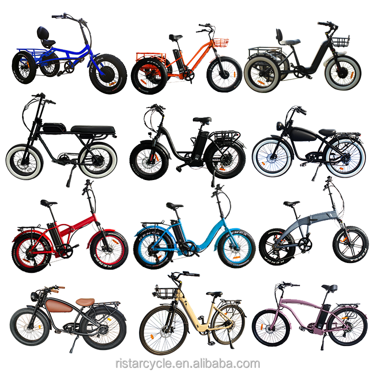 Ebike All Terrain Cruise E-Bike 1000W Electric Mountain Bike Offroad Fatbike 250W Beach Electric Bicycle Fat Tire Electric Bike