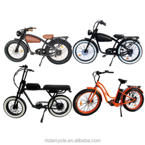 Ebike All Terrain Cruise E-Bike 1000W Electric Mountain Bike Offroad Fatbike 250W Beach Electric Bicycle Fat Tire Electric Bike