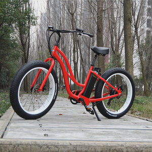 Fat Tire Electric Chopper Bicycle Electric Mountain Bike