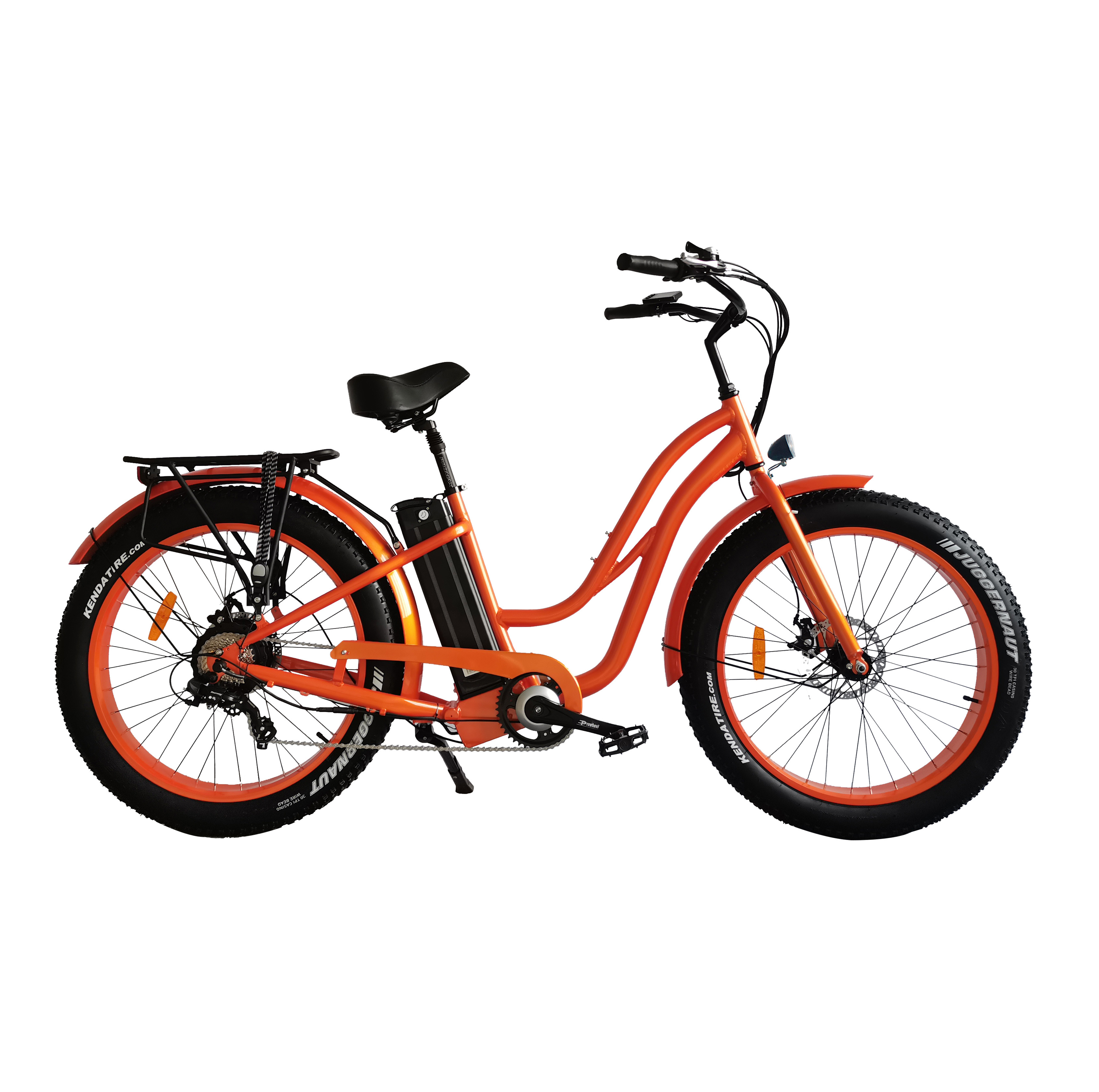 2022 Ristar cycle Fat Tire 2 Seat Chopper Electric Bike RSD506 26*4.0 inch city ebike for adult women riding beach cruiser