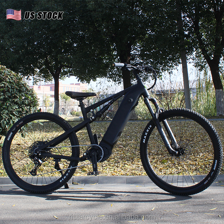 Ristar Customization Mtb Ebike 29 Inch Full Suspension 500W 48V Emtb Full Suspension Full Mtb Offroad Electric Mountain Bike