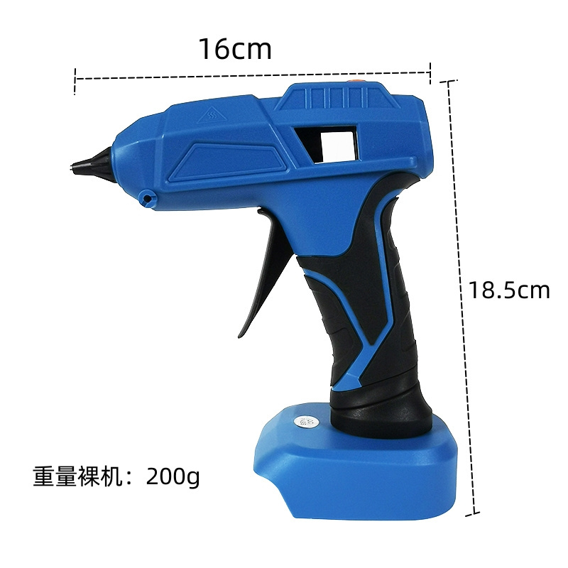 20v milwauke battery interface cordless  hot melting glue gun rechargeable  power tool DIY cordless tool glue gun